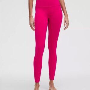Lululemon Athletica Bright Pink Leggings